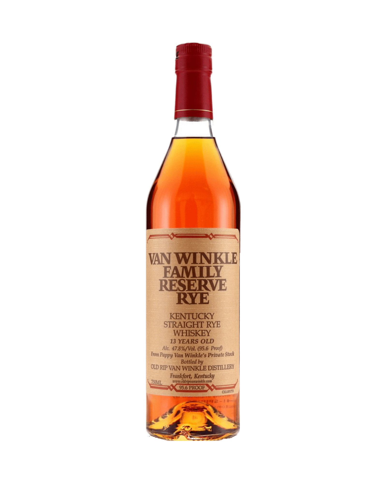 Van Winkle Family Reserve 13 Year Old Kentucky Straight Rye Whiskey (750mL) - Liquor Loot- 